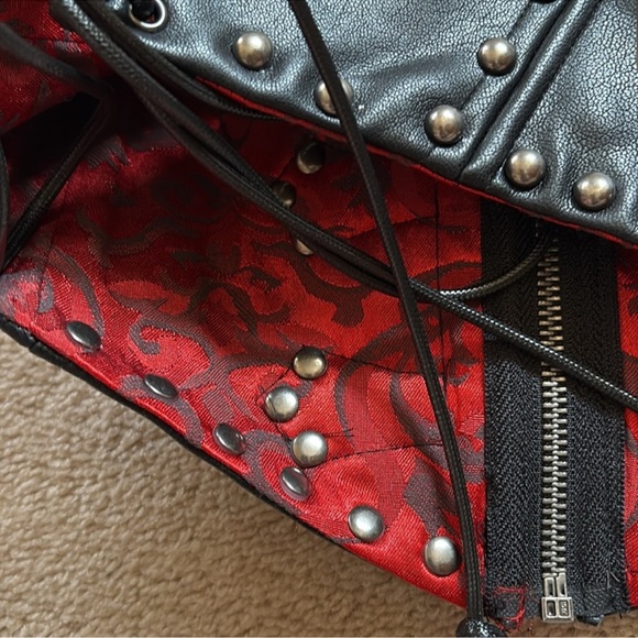 Widow | Nocturnal Void Waist cincher corset belt size small/medium SOLD OUT - Picture 5 of 6